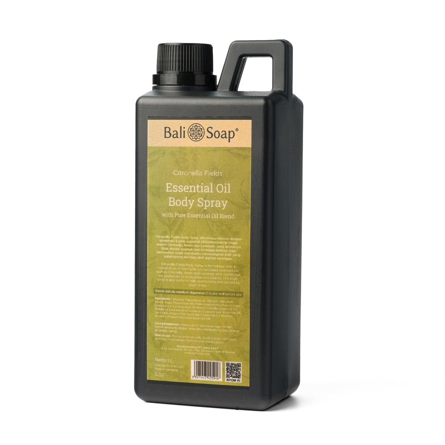 Bali Soap - Citronella - Body Spray 1 Liter