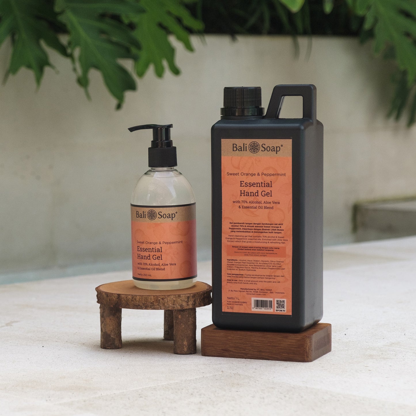 Bali Soap - Orange Peppermint - Hand Gel 1 Liter