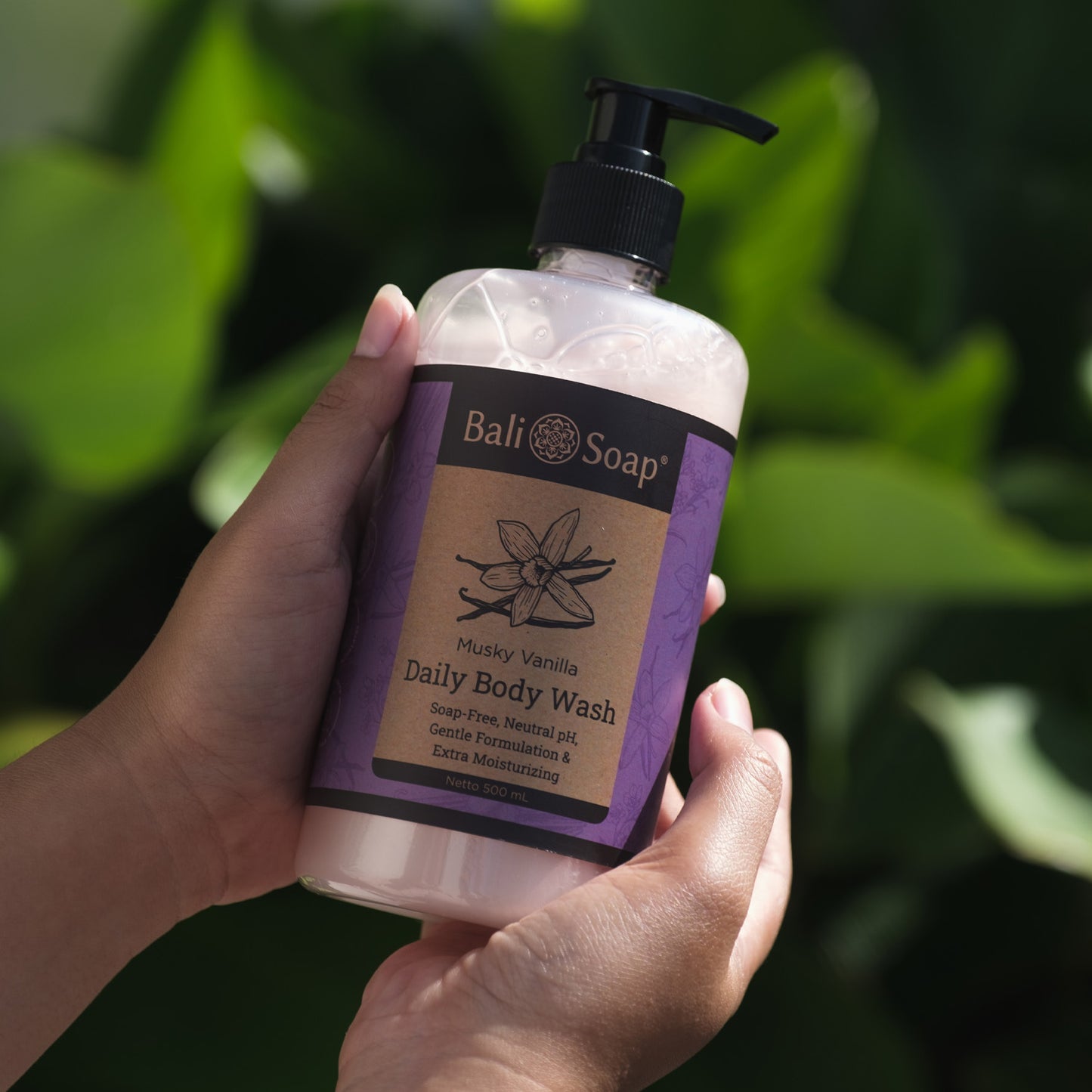 Bali Soap - Musky Vanilla - Daily Body Wash 500ml