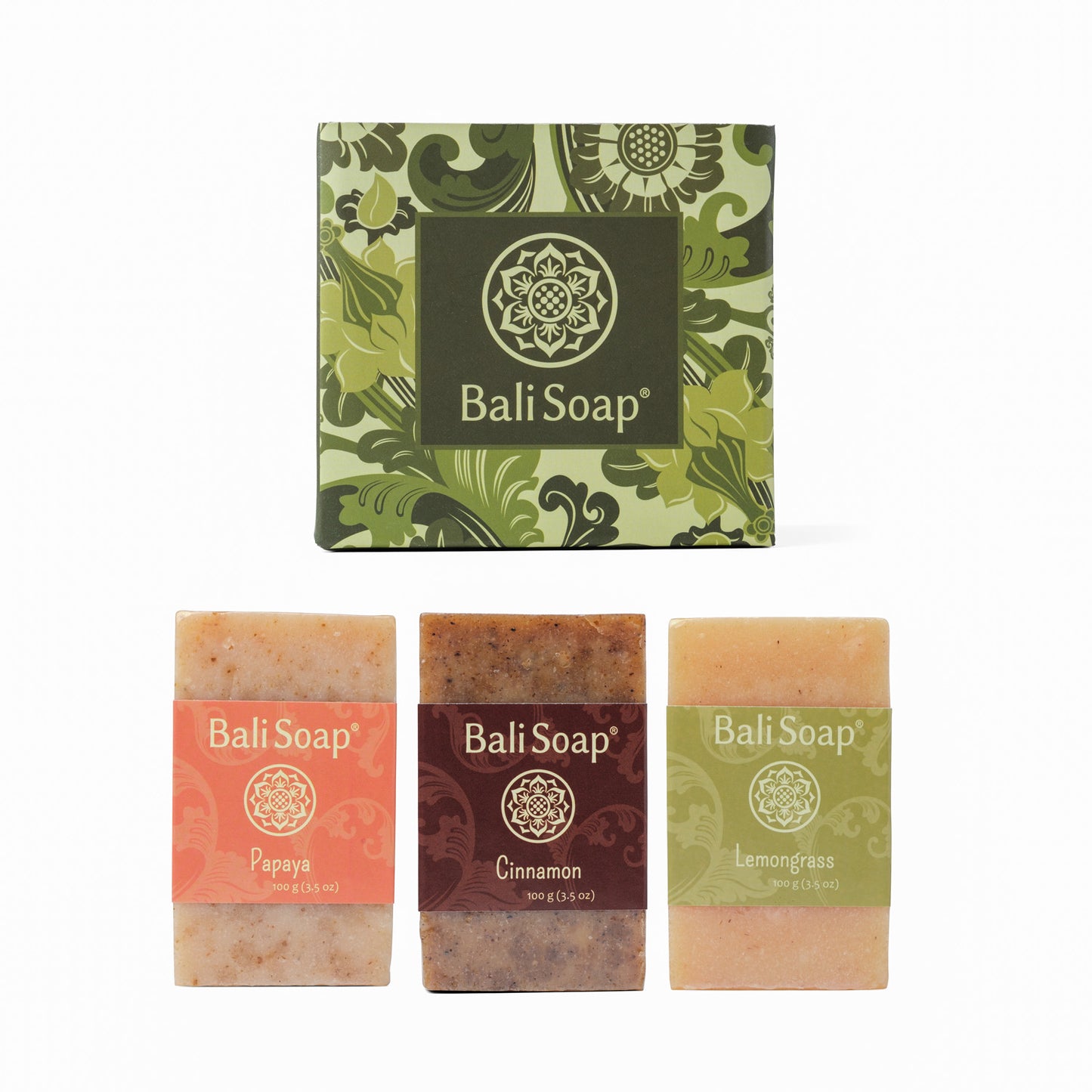 SOAP BAR GREEN COLLECTION - MIX 3